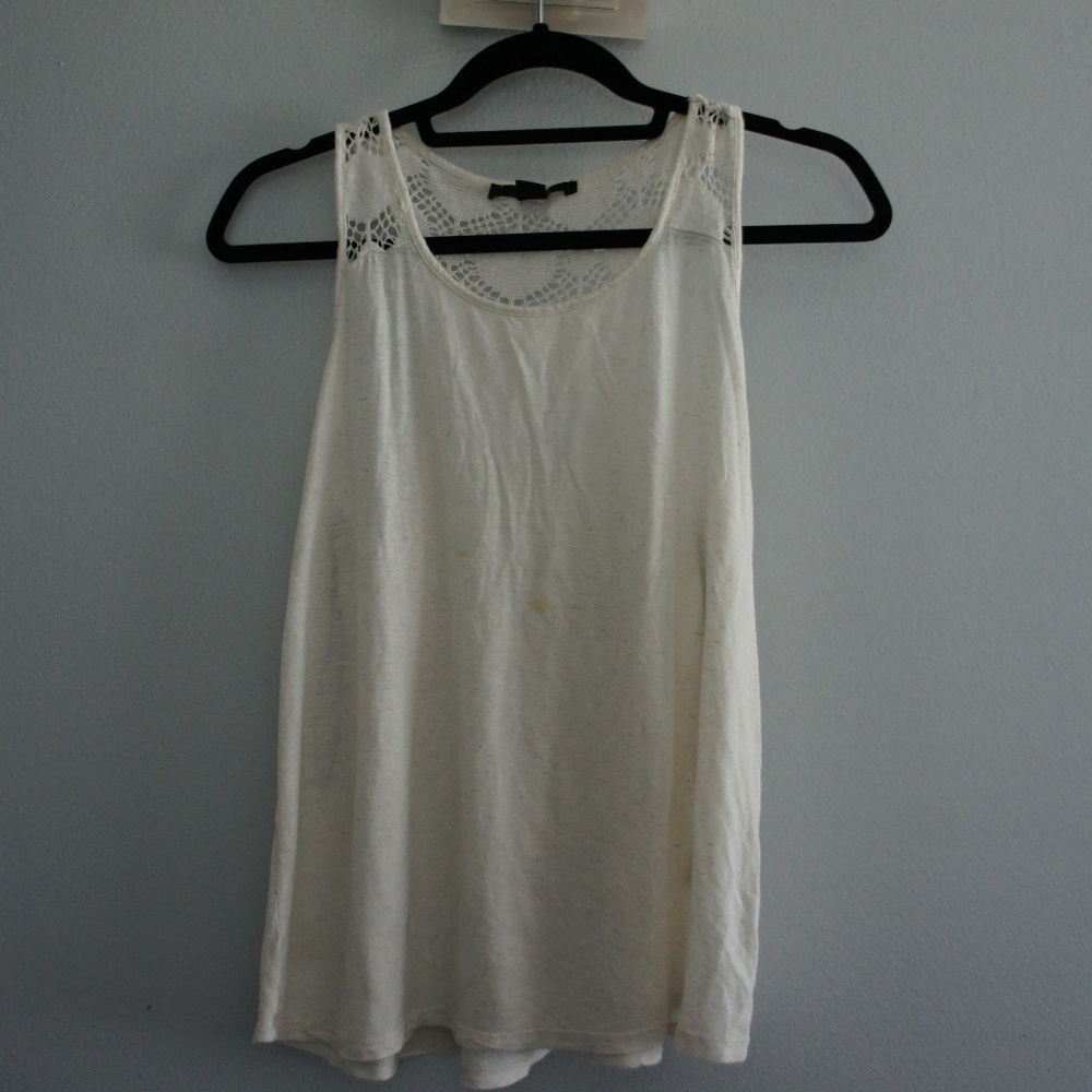 FOREVER 21 Cream Tank Top